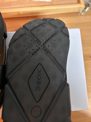 Sandalias Geox Piel Marrón