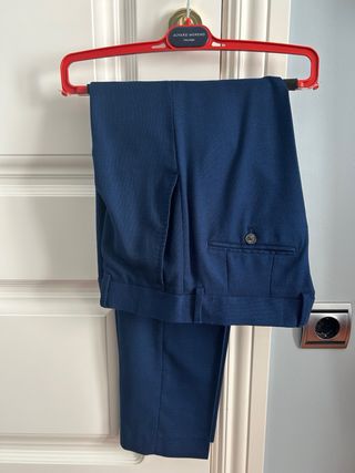 Chaqueta y pantalon azul Alvaro Moreno