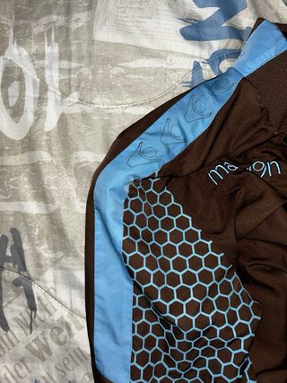 Giacca Macron Uomo Marrone Azzurro