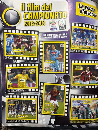 Pagina figurine Serie BWIN 8 card