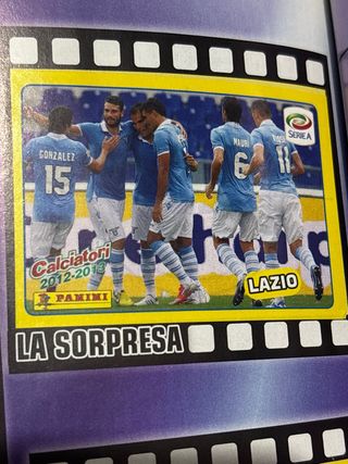 Pagina figurine Serie BWIN 8 card