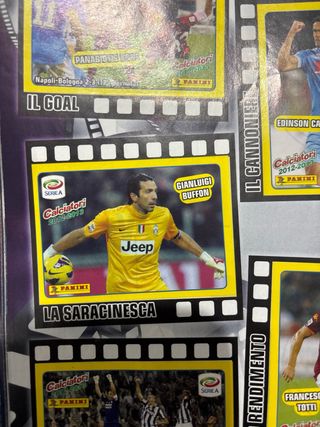 Pagina figurine Serie BWIN 8 card