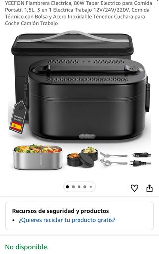 NUEVO Fiambrera Eléctrica 1.5L