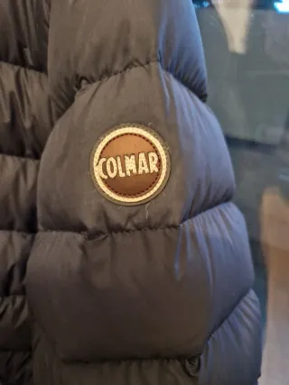 Giacca Colmar blu con cappuccio