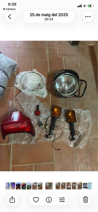 Lote Piezas Yamaha RD 350 Japonesa 31K