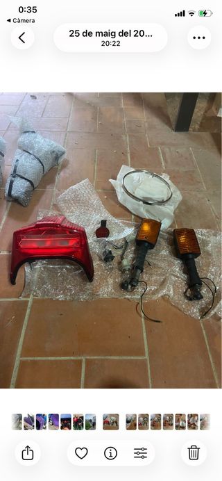 Lote Piezas Yamaha RD 350 Japonesa 31K