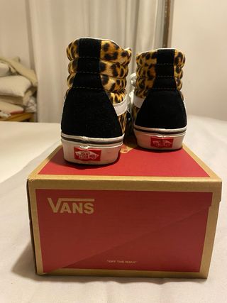 Zapatillas Vans SK8-Hi Leopard Mujer