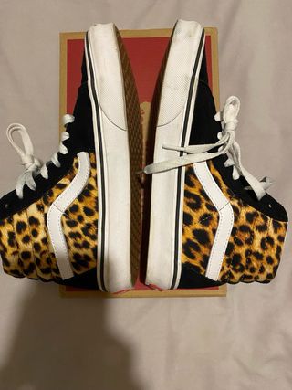 Zapatillas Vans SK8-Hi Leopard Mujer