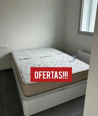 Canapé abatible y colchón ortopédico en venta