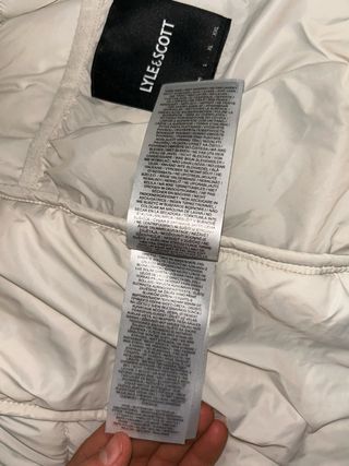 Gilet Lyle & Scott Bianco