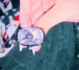 Anillo Swarovski Armonia Cristal Flotante