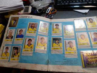 Álbum cromos Fútbol 87 Panini