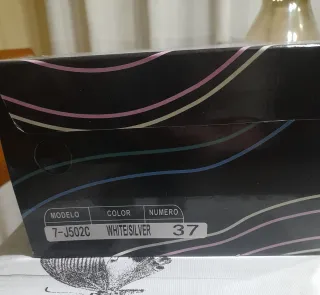 Zapatillas White Silver Nuevas