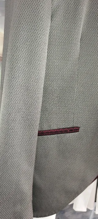 Traje Thomas Pina Novio Ceremonia Gris