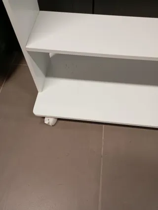 Burro ropero infantil blanco