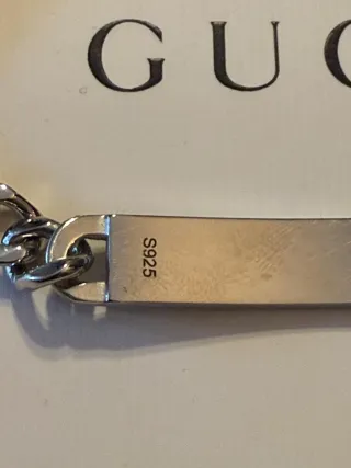 Pulsera Gucci Ghost Plata