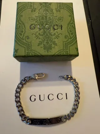Pulsera Gucci Ghost Plata