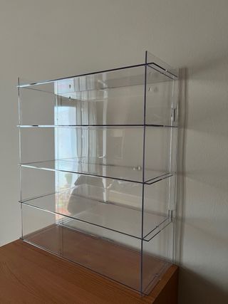 Vitrina expositora de coleccionismo