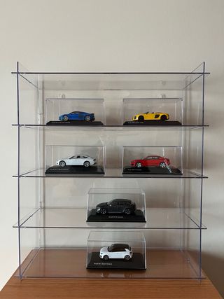 Vitrina expositora de coleccionismo