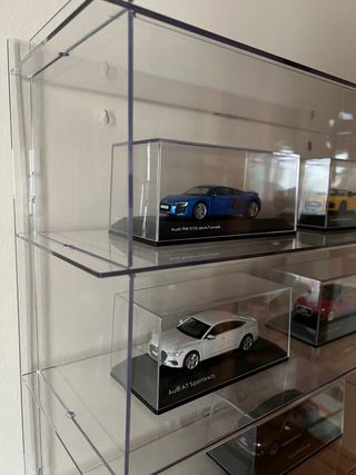 Vitrina expositora de coleccionismo