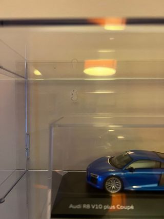 Vitrina expositora de coleccionismo