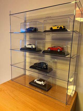 Vitrina expositora de coleccionismo