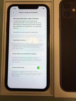 iPhone 11 Negro 64GB Con caja