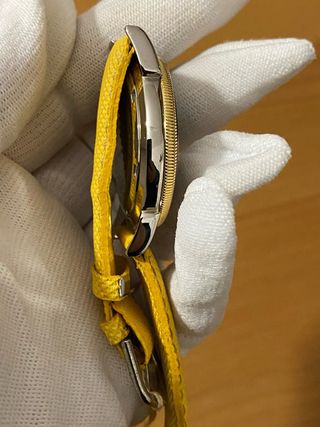 Orologio Guy Gosard Quarzo Blu/Giallo