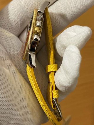 Orologio Guy Gosard Quarzo Blu/Giallo