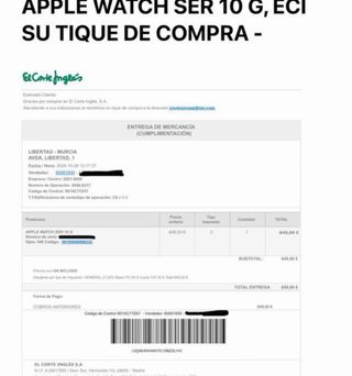 Apple Watch Series 10 Titanio