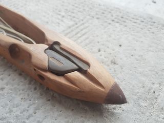 Spolette Navetta Vintage Legno N.3