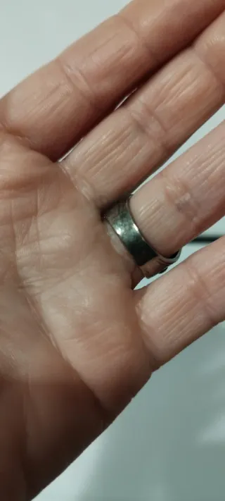 Anillo estilo Vikingo plata vieja