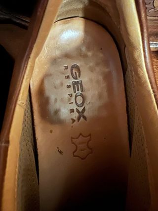 Geox Respira Scarpe Vera Pelle Marrone 42