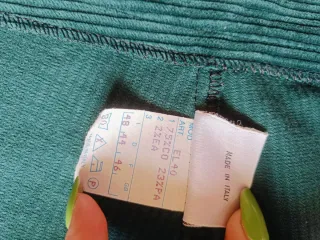 Pantaloni velluto tecnico SAUVAGE vintage