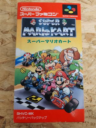 Super Mario Kart Super Famicom (Giappone)
