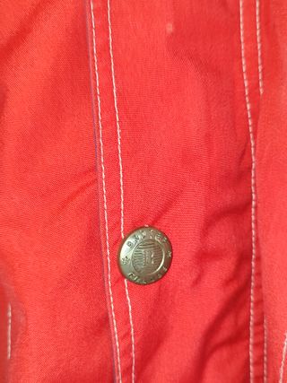 Giubbotto Vintage Rosso Old Port Anni '90