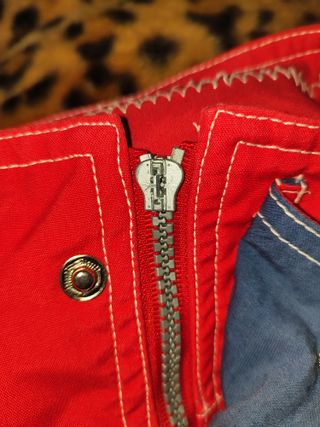 Giubbotto Vintage Rosso Old Port Anni '90