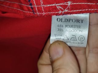 Giubbotto Vintage Rosso Old Port Anni '90