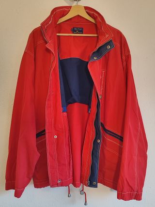 Giubbotto Vintage Rosso Old Port Anni '90