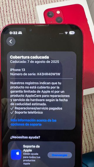iPhone 13 Rojo 128 GB