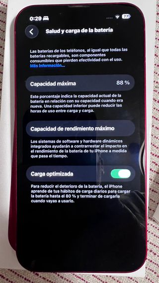 iPhone 13 Rojo 128 GB