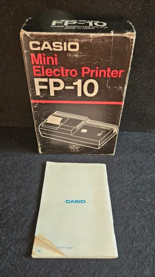 Casio FP-10 Mini Electro Printer Giappone 1980s