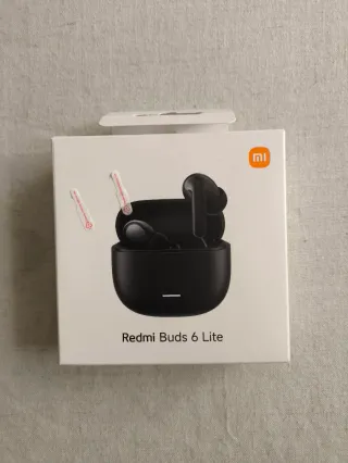Audífonos Redmi Buds 6 Lite Negros
