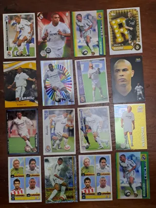 Cromos Ronaldinho Mundicromo Real Madrid/Barcelona
