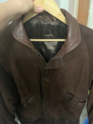 Abrigo Piel Marrón Hecho en España