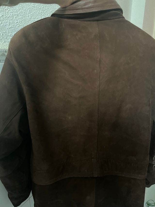 Abrigo Piel Marrón Hecho en España