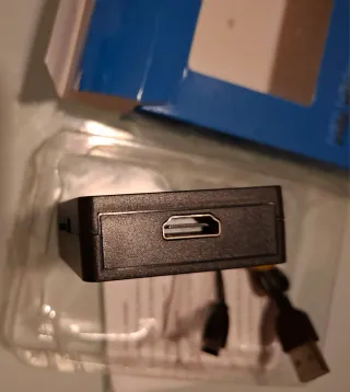 Mini Convertidor HDMI a AV HD 1080P