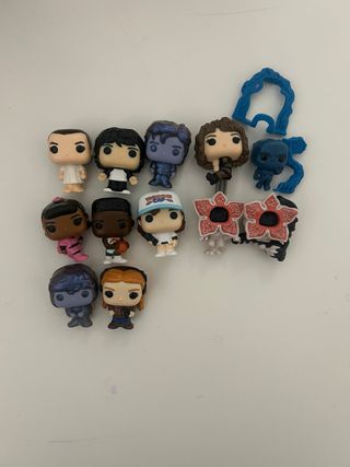Lote 12 Figuras Kinder Sorpresa Stranger Things
