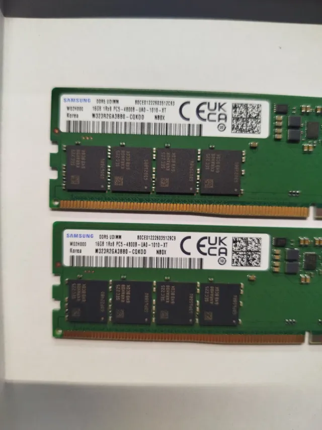 32GB 2x16 DDR5 16GB 4800MHz RAM Samsung