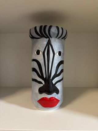 Vaso decorato ceramica